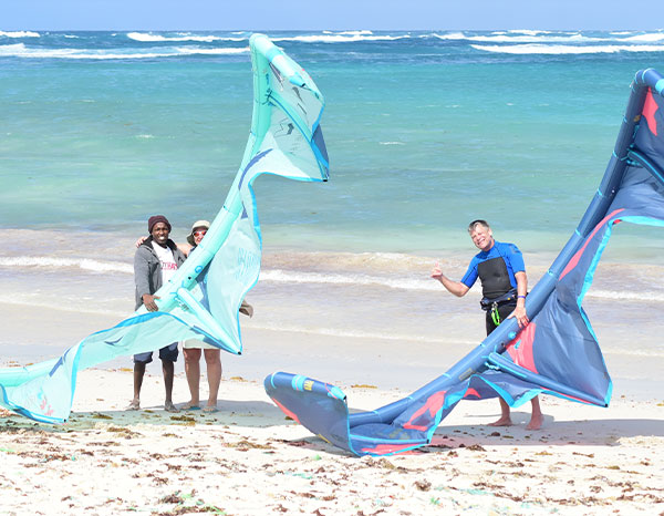 wind sports center kitesurfing