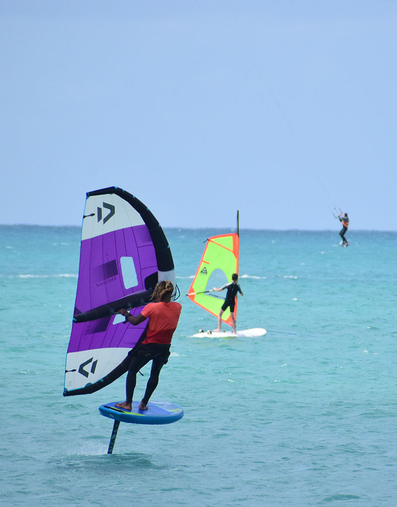 kitesurfing in boavista